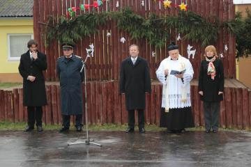 Odovzdanie hasičského auta Odovzdanie hasičského auta
